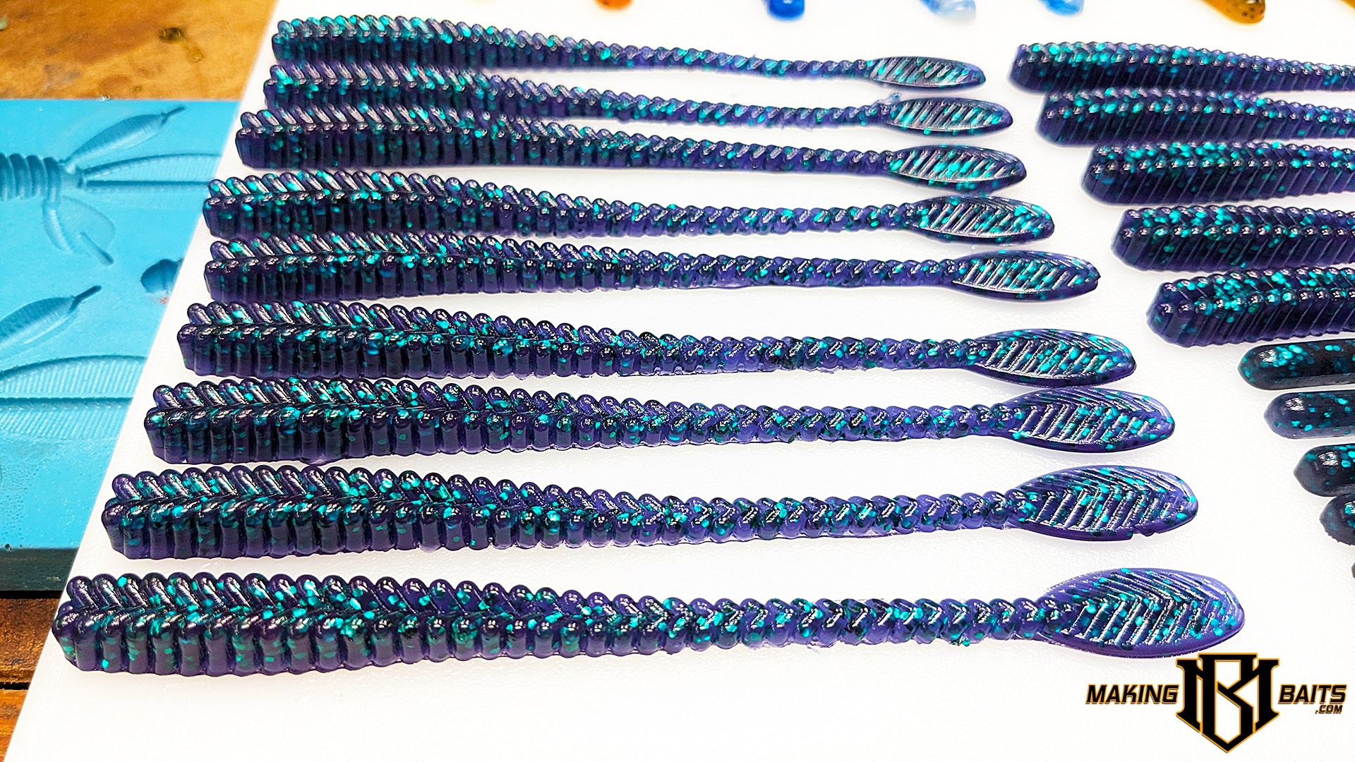 Moose Ridge Molds Reference 120 Braids in Junebug